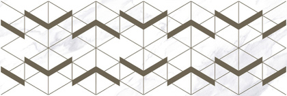 Декор Lord wing белый 20x60 (1уп/6шт), шт