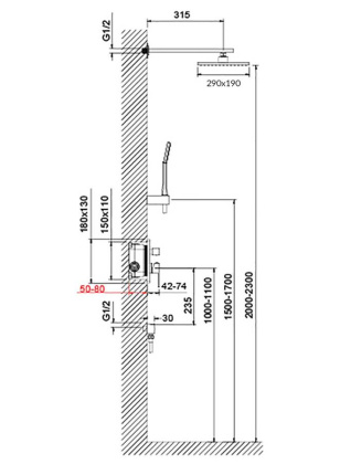 Душевая система Timo Selene SX-2069/00 SM1013