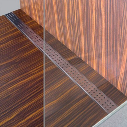 Решетка для водоотводящего желоба, нержавеющая сталь-глянец