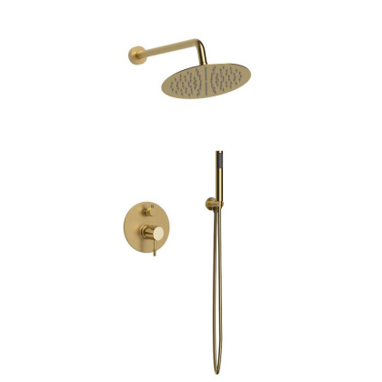 Душевой комплект Desire VSFW-1D1BG, встраиваемый, 2 режима, брашированное золото