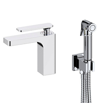 Смеситель Timo Torne 4360/00G для раковины с гигиеническим душем, хром Смеситель Timo Torne 4360/00G для раковины с гигиеническим душем, хром