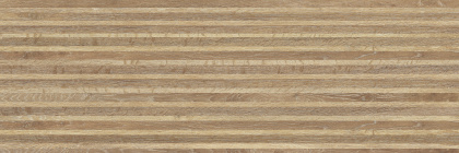 Плитка Meissen Keramik Japandi коричневый рельеф 25x75 A16488
