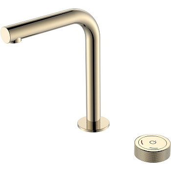 Смеситель автоматический для раковины на 2 отв. TECH ЗОЛОТО