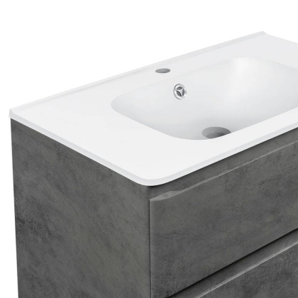 Раковина VCB-2VP800W из искусственного камня, цвет белый Раковина VCB-2VP800W из искусственного камня, цвет белый