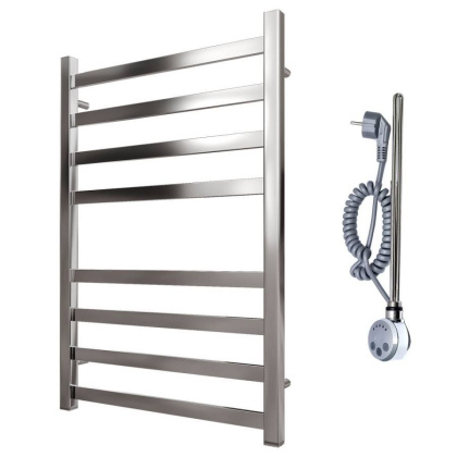 Полотенцесушитель электрический Point Меркурий PN83158E П8 500x800 левый/правый, хром Полотенцесушитель электрический Point Меркурий PN83158E П8 500x800 левый/правый, хром