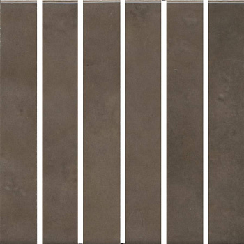 Декор Фес мозаичный коричневый глянцевый 15x15x0,69