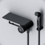 F0H85A822 X-Joy TouchReel, гигиенический набор со смесителем для душа с полкой, держателем туалетной F0H85A822 X-Joy TouchReel, гигиенический набор со смесителем для душа с полкой, держателем туалетной