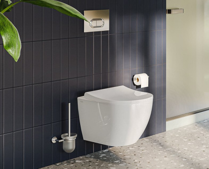 Держатель ёршика Minimax, глянцевый хром