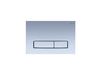 Панель смыва Aquatek Slim Хром матовая (клавиши прямоугольные) KDI-0000024