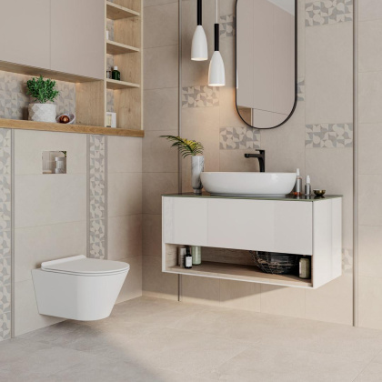 Бордюр SPA019R Марсо бежевый обрезной 30x2,5x19 (1уп/27шт), шт