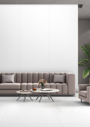 Керамический слэб MONO WHITE SAHARA 2800х1200х6мм, Matt  Керамический слэб MONO WHITE SAHARA 2800х1200х6мм, Matt