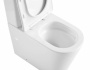 Унитаз компакт Abber Bequem AC1112TMW белый матовый с микролифтом