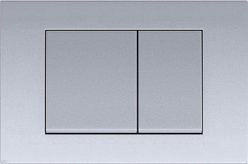 Панель смыва Aquatek Хром матовая (клавиши квадрат) KDI-0000011