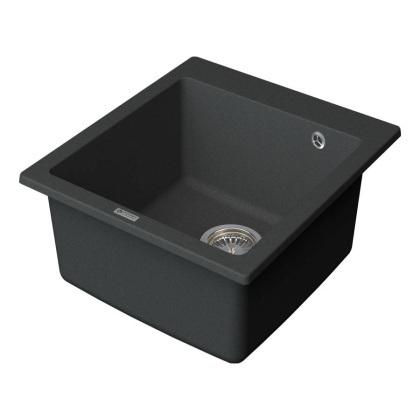 Мойка кухонная Point Моко 47 PN3006GR, графит Мойка кухонная Point Моко 47 PN3006GR, графит