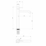 Смеситель для раковины Abber Wasser Kreis AF8111G золото матовое Смеситель для раковины Abber Wasser Kreis AF8111G золото матовое