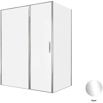 Душевой уголок Allen Brau Priority 160x100 3.31037.00 + 3.31046.00 хром