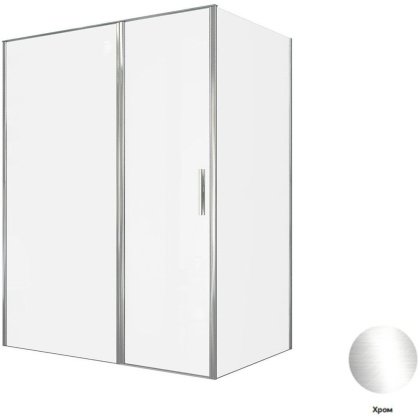 Душевой уголок Allen Brau Priority 160x100 3.31037.00 + 3.31046.00 хром