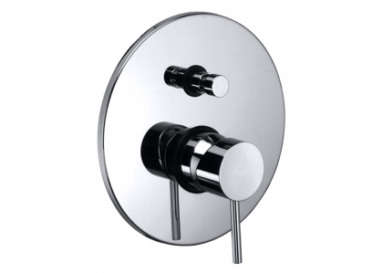 Смеситель встраиваемый для ванны с душем Paffoni Light LIG015ST (с внутренней частью) Смеситель встраиваемый для ванны с душем Paffoni Light LIG015ST (с внутренней частью)