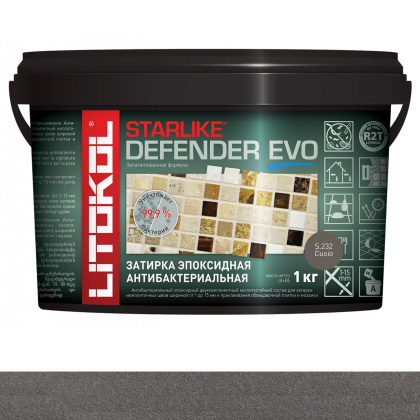 Затирка эпоксидная STARLIKE DEFENDER EVO, S.232 CUOIO 1кг