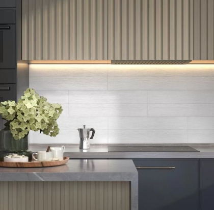 Бьянка белый глянцевый вуд 20x60x0,9