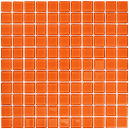 Мозайка стеклянная ORANGE glass 25*25/300*300, м2