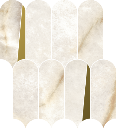 Мозаика 620110000232 Стелларис Кристал Пьюр (36,1см*32,5см*9мм) (11шт/1,067м2) Элегант, шт