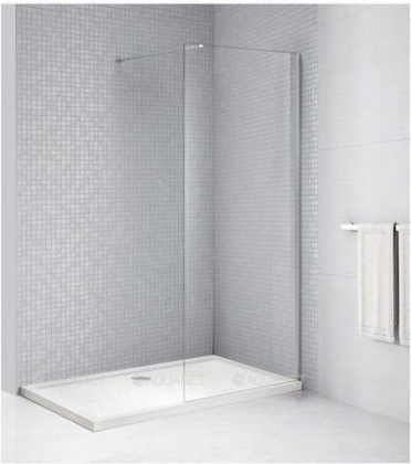 LIBERTA-L-1-110-C-Cr Душевая перегородка с односторонним входом 1100x1950 мм LIBERTA-L-1-110-C-Cr Душевая перегородка с односторонним входом 1100x1950 мм