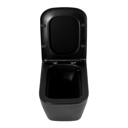 BB3202CHR-MB/BB3202SC-MB/BB002-80/BB007-PR-NERO.M Унитаз подвесной BelBagno ARDENTE-C BB3202CHR-MB+BB3202SC-MB + Система инсталляции для унитазов BelBagno BB002-80 с кнопкой смыва BB007-PR-NERO.M Исполнение: Чёрный матовый 