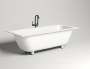 Ванна из литьевого мрамора Salini Orlanda Axis 180х80 103222M матовая