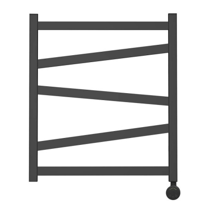 Полотенцесушитель электрический Point Феникс PN15156BE П5 500x600 левый/правый, черный Полотенцесушитель электрический Point Феникс PN15156BE П5 500x600 левый/правый, черный