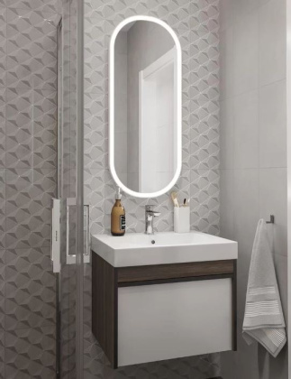 Декор HGD\A583\6437 Корредо серый 40см*25см*8мм (1уп/10шт), шт