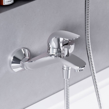 311000001 Eclipse, Смеситель Для ванны и душа, Хром