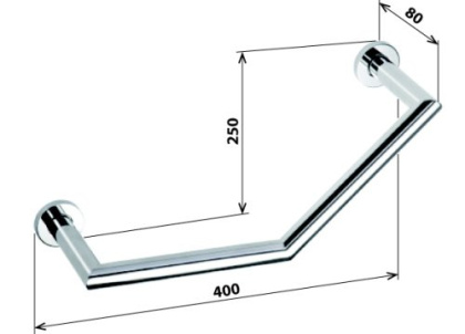 Поручень изогнутый