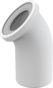 Колено для унитаза 45°