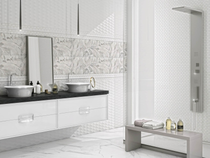 Бордюр SPA033R Турнон белый матовый обрезной 2,5*30*19(уп/27шт), шт Бордюр SPA033R Турнон белый матовый обрезной 2,5*30*19(уп/27шт), шт