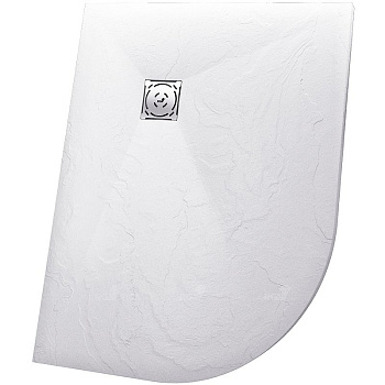 Душевой поддон асимметричный RGW ST/AR-W Белый 120*90