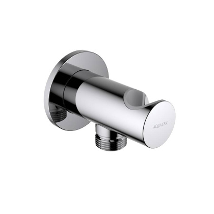 Шланговое подсоединение с держателем AQUATEK AQ2464CR  Шланговое подсоединение с держателем AQUATEK AQ2464CR