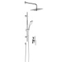 953530000 Gala встраиваемая душевая система душевым смесителем и штангой, хром