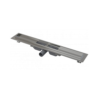 Водоотводящий желоб с порогами для перфорированной решетки