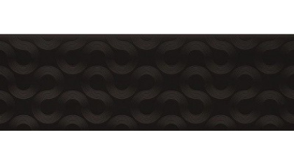 Плитка настенная Spin Black Geo 25х75 (O-SPI-WTU231) (6шт/1,125м2), м2