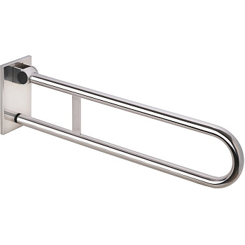 Съемный откидной поручень 813 мм, глянец, с крышкой