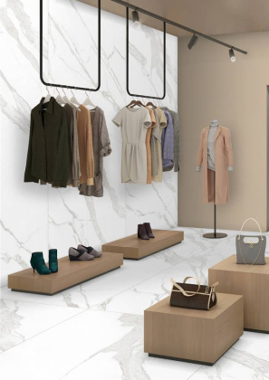 Керамический слэб PATAGONOA BIANCO SOFT SATIN 2800х1200х6мм, Soft Satin Керамический слэб PATAGONOA BIANCO SOFT SATIN 2800х1200х6мм, Soft Satin