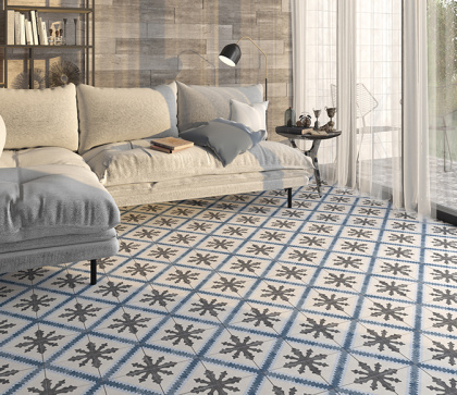 Керамогранит Ethno микс 13 18,6х18,6