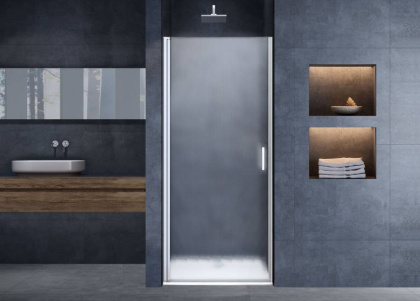 Душевая дверь Alpha VDP-3AL750MT , хром, стекло текстурное Душевая дверь Alpha VDP-3AL750MT , хром, стекло текстурное