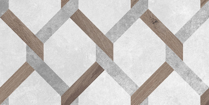 Плитка настенная Atlas серый узор 08-00-06-2459 20х40 (15шт/1,2м2),м2