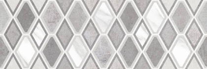 Плитка настенная Arctic серый узор 20*60 (10шт/1.2м2),м2