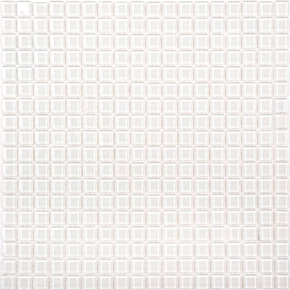 Мозаика JP-405 (M) стекло (15*15*4) 305*305 (мелкая белая) 