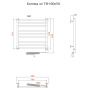 Полотенцесушитель Богема эл ТЭН 60*50 (ЛЦ20)