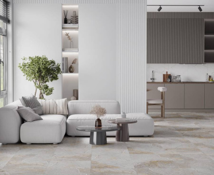 Керамогранит K27_10 Fantastico grey granito (60смх60смх9мм) (4шт_1,44м2) Матовый, м2