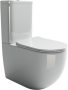 Напольная пристенная чаша унитаза MIA Rimless